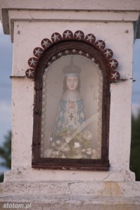 Winnica | Kapliczka Matki Boskiej Żurawińskiej | figura Patronki | 2013-08-23