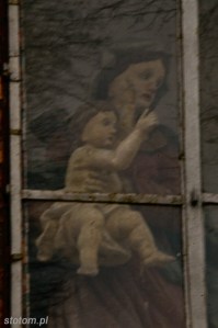 Koronowo | figura w kapliczce Matki Boskiej | od północy | stan na 2015-02-18