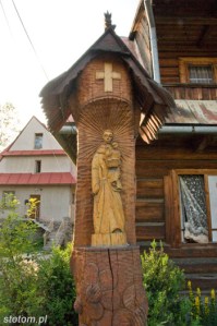 Bukowina Tatrzańska | kapliczka św. Antoniego | widok ogólny | od południa | stan na 2015-07-17
