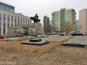 Toruń | pomnik Artylerii Polskiej | widok ogólny | od wschodu | stan na 2015-11-03