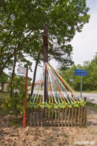 Górsk | krzyż | widok ogólny | od południowego-wschodu | stan na 2015-07-05