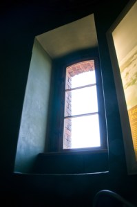 Gdańsk - Nowy Port | fragment wnętrza latarni | 2016-05-08
