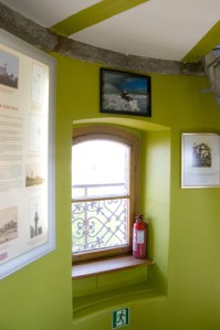 Gdańsk - Nowy Port | fragment wnętrza latarni | 2016-05-08