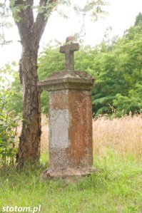 Chęciny | krzyż | widok ogólny | od wschodu | stan na 2016-07-15