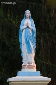 Głogowo | figura Matki Boskiej | figura | od północnego-wschodu | stan na 2016-09-09