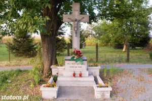 Dobrzejewice | krzyż | widok ogólny | od południowego-zachodu | stan na 2016-09-09