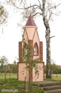 Kisielice | kapliczka św. Antoniego | widok ogólny |  od południowego-zachodu | stan na 2016-10-12