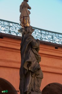 Święta Lipka | figura Niepokalanej Panny Marii | fragment - od południowego-wschodu | stan na 2016-08-15