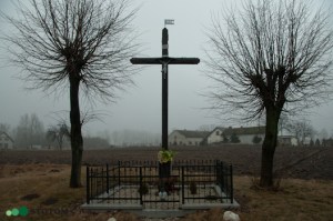 Czystochleb | krzyż | widok ogólny | od południowego-zachodu | stan na 2017-02-17